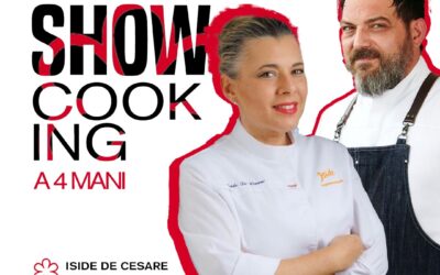 Cena a quattro mani con showcooking, il 28 Febbraio.